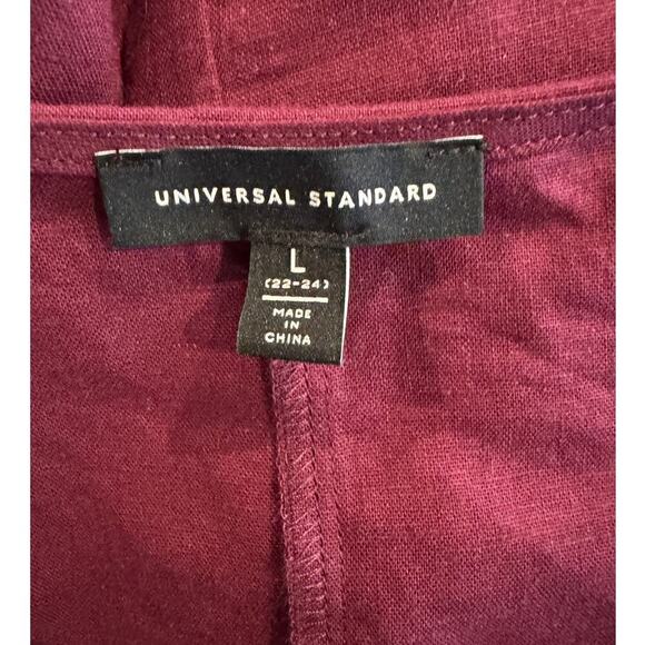 Universal Standard Islet Linen Blend Maxi Dress Size Large - Picture 6 of 9